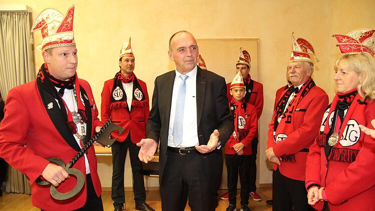 Impressionen vom Rathaussturm  Richard Sänger