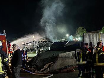 Brand auf Bauernhof