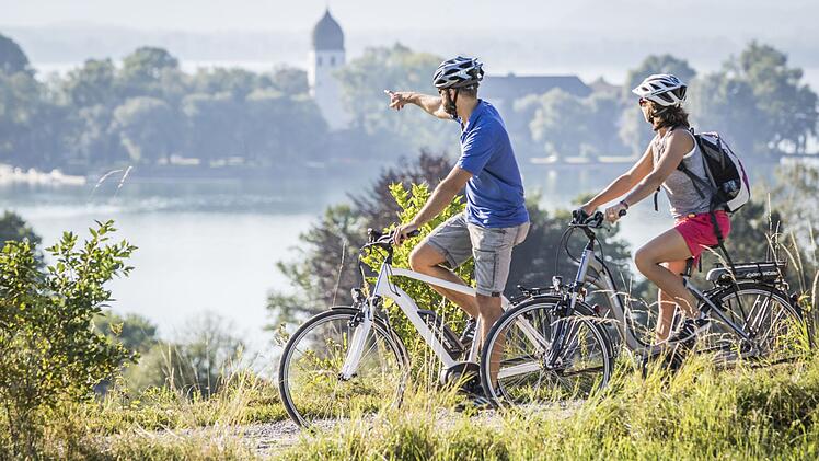 Klein Kanada, Chiemsee, Ausflug, Wandern, Radfahren