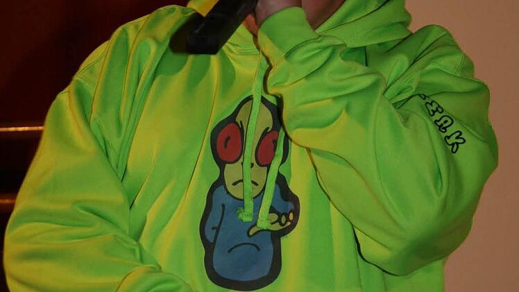 Auch die Beatboxing-Vorstellung von Lukas Greiner von der Mittelschule Stadtsteinach-Untersteinach war klasse.