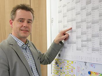 Thomas Beck muss als Gemeindewahlleiter einen straffen Zeitplan einhalten.  Foto: Kathrin Kupka-Hahn