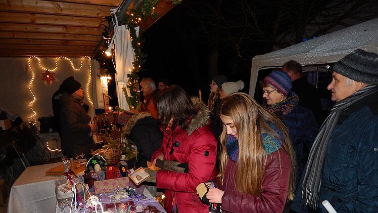Impression von der Drossenfelder Weihnacht