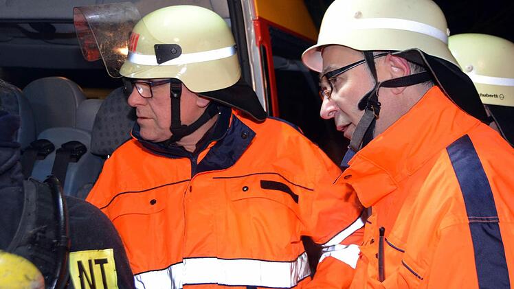 Besprechung. Foto: Peter Rauch