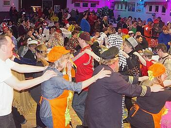 Beste Stimmung herrschte beim Wefa-Fasching. Foto: Heike Schülein