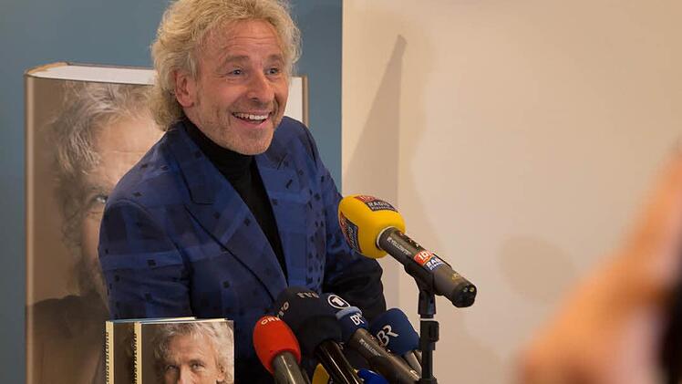In Kulmbach fühlt er sich wohl: Thomas Gottschalk. Foto: Barbara Herbst
