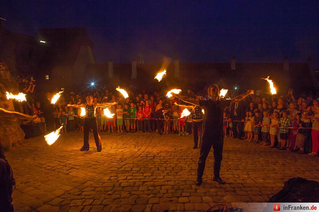 Erste Burgnacht auf der Kaiserburg