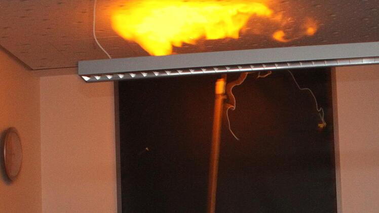 Hier wurde sogar ein mit Wasserstoff gefüllter Luftballon zur Explosion gebracht.Günther Geiling