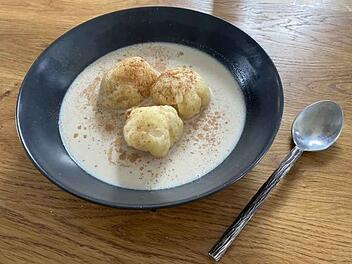 Fränkische Grumbere: Süße Knödel