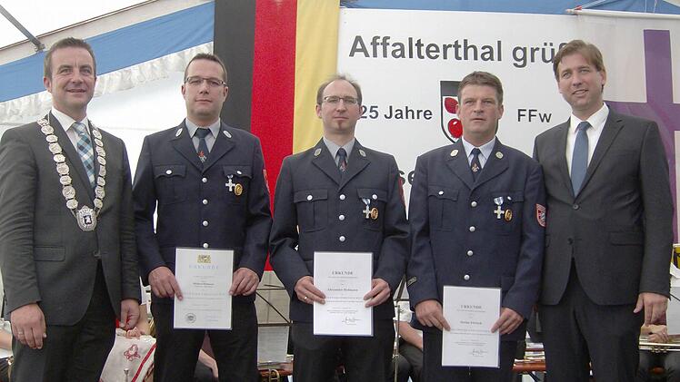 125-Jahr-Feier der FFW Affalterthal. Foto: Petra Malbrich