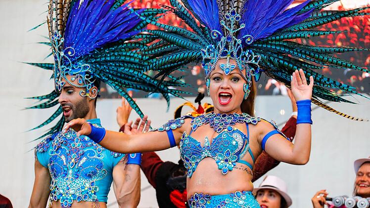 Impressionen von der Eröffnung des 26. Samba-Festivals. Foto: Matthias Hoch