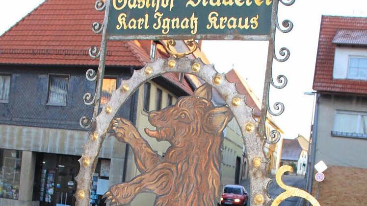 Der Wirtshausausleger Foto: Matthias Einwag