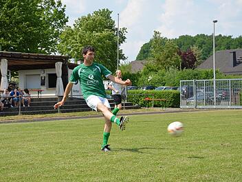 Integra-Mitarbeiter Christian Then spielt in der zweiten Mannschaft des ASV-Reckendorf. Foto: Kuno Eichner