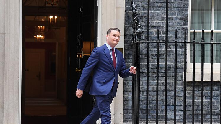 Der britische Gesundheitsminister Wes Streeting
