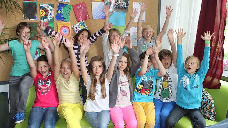 In der Ganztagsklasse kommen Spaß und Freizeit nicht zu kurz. Auch die Jüngsten aus der Klasse 5a sind deshalb gerne nachmittags im Caspar-Vischer-Gymnasium.