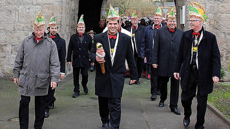 Die Kolpingsfamilie Münnerstadt hat nach reiflicher Überlegung am Termin ihrer Faschingseröffnung festgehalten - auch trotz der Ereignisse in Paris. Foto: Dieter Britz