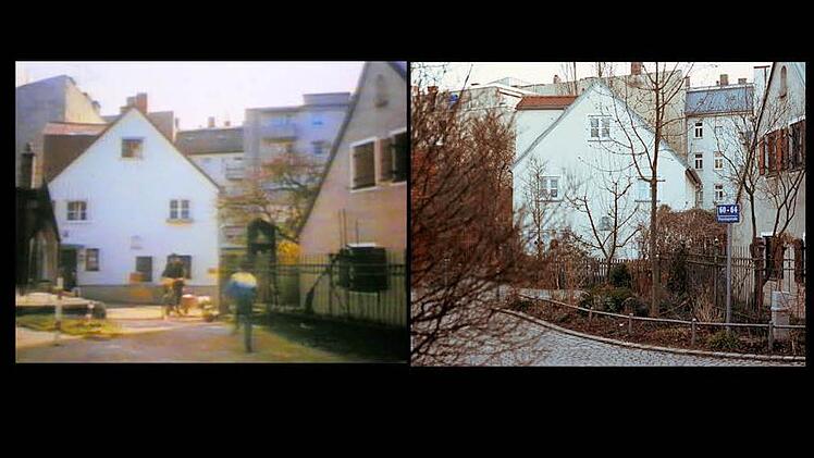 Links Serie, rechts heute: Aus "Pumuckl will Schreiner werden"Foto: Infa Film/Christian Bönisch