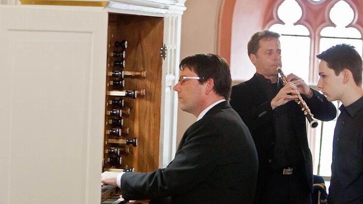 Markus Heunisch (Orgel) und Bernhard ForsterFoto: Jochen Berger