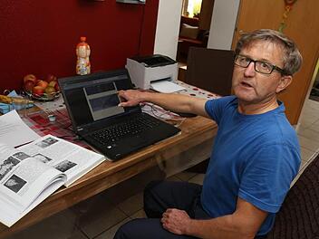Michael Benkert hat die Gemeinde Heroldsbach im Spiegel von Zeitungsmeldungen des vergangenen Jahrhunderts beschrieben.  Foto: Barbara Herbst