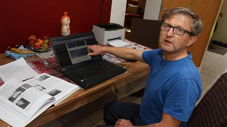 Michael Benkert hat die Gemeinde Heroldsbach im Spiegel von Zeitungsmeldungen des vergangenen Jahrhunderts beschrieben.  Foto: Barbara Herbst