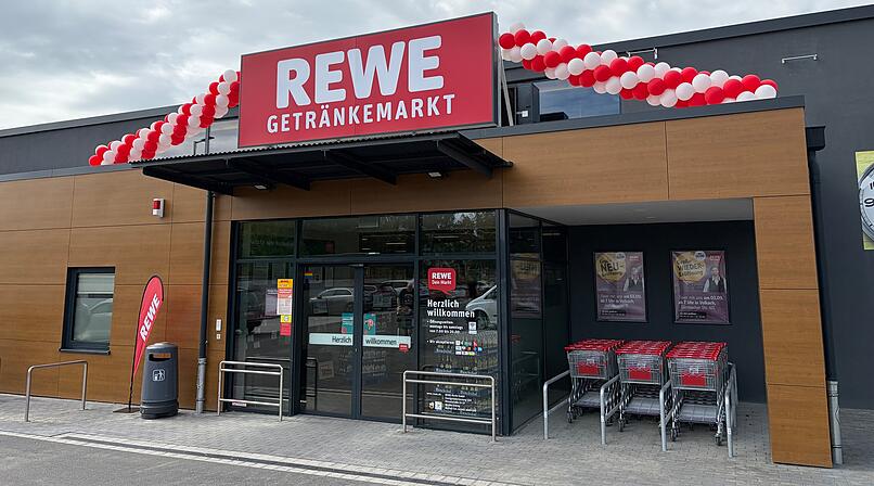 Rewe in Volkach nach mehrw&ouml;chiger Pause wieder ge&ouml;ffnet