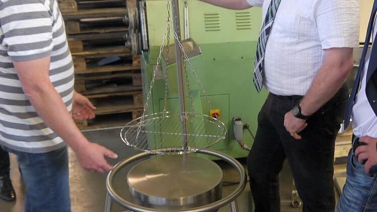 Verkaufsschlager: Den Gartengrill der Firma Dressel hat sogar Haba im Katalog seiner Vertriebsfirmen gelistet.mfBerthold Köhler