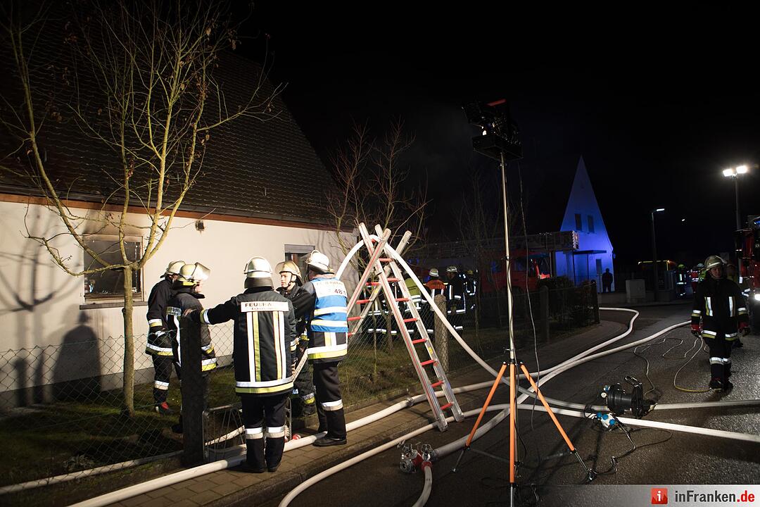 Wohnhausbrand in Roth