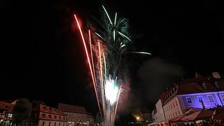 Sandkerwa 2019: das Abschlussfeuerwerk
