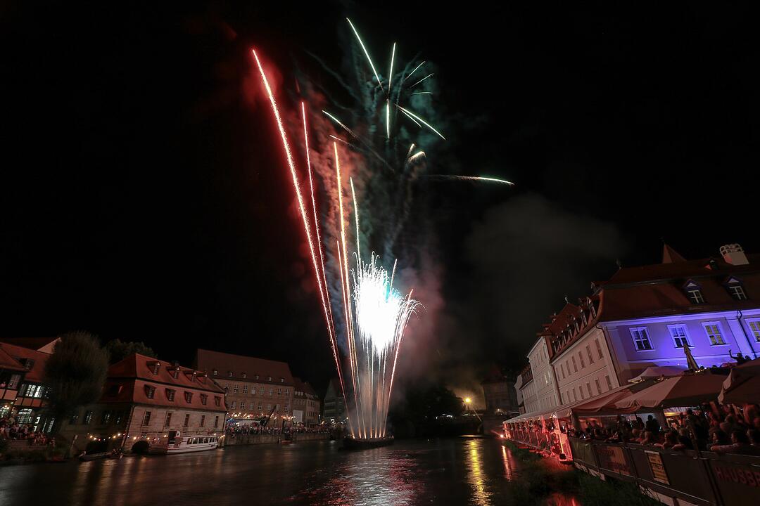 Sandkerwa 2019: das Abschlussfeuerwerk