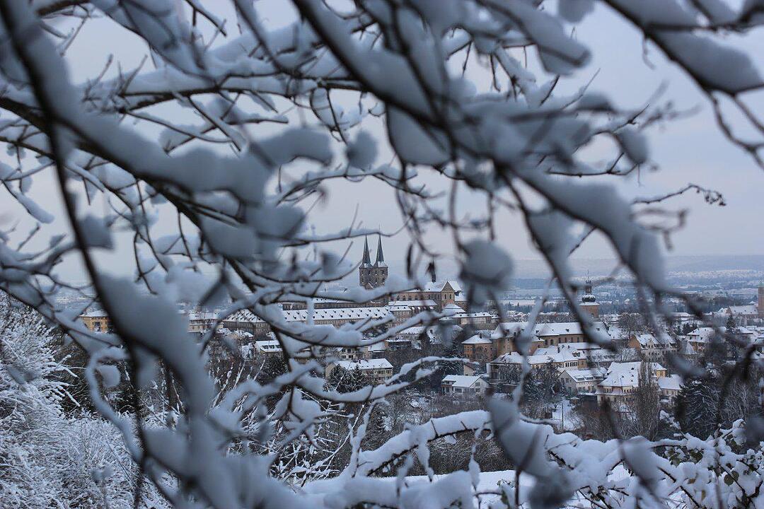 Schnee und Eis - Die schönsten Aufnahmen aus Franken
