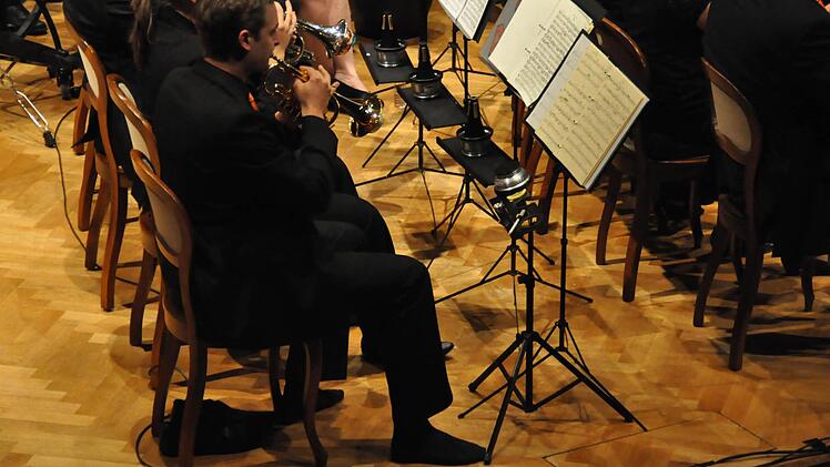 Socken qualmen: Beim Höchststufen-Wertungsspiel der Deutschen Brass Band-Meisterschaft wurde manchem heiß, hier ein Schnappschuss von der 3BA Concert Band.