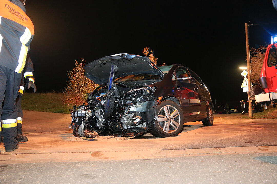 Unfall in Aschbach