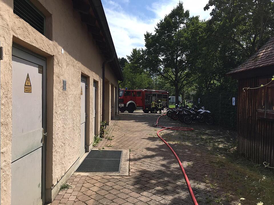 Brand an Berufsschule in Forchheim