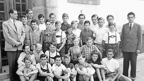 Dies ist das letzte gemeinsame Foto nach acht Jahren Schulzeit.
