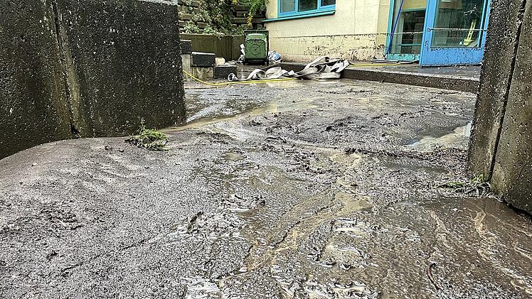 Unwetter in Mittelfranken