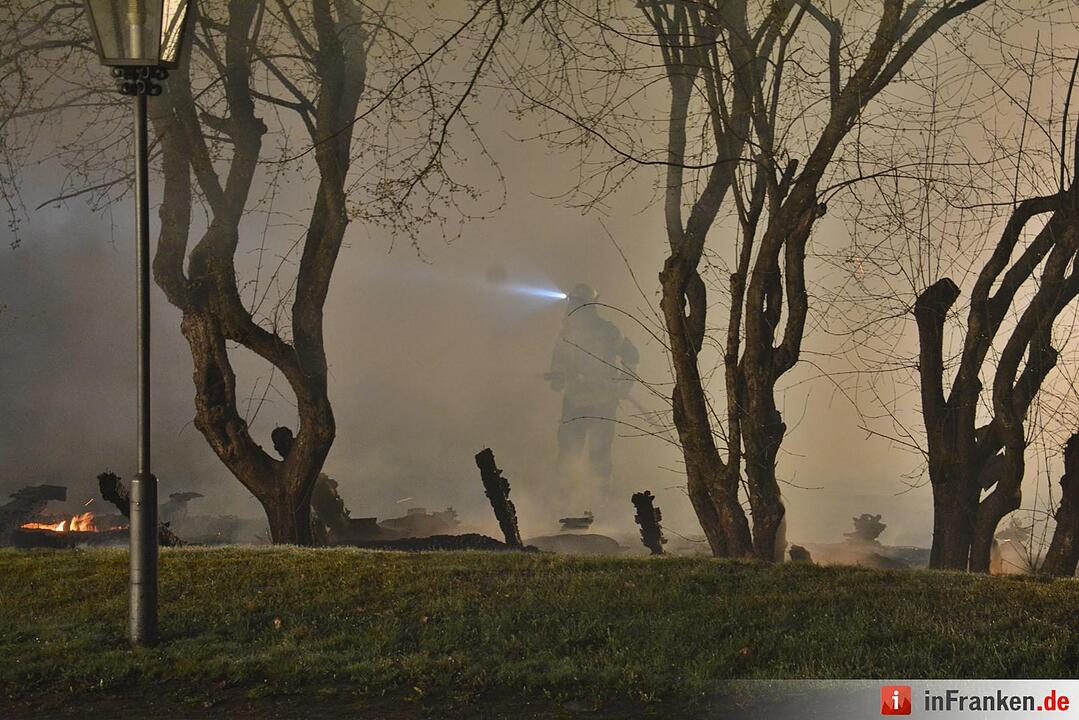 Brand im Kloster Maria Bildhausen