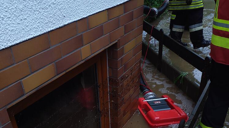 Unwetter in Altdorf