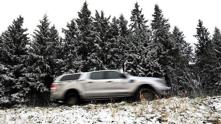 Erster Schnee im Sauerland