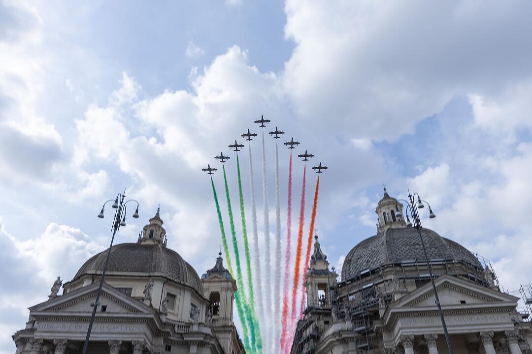 Feier zum 80. Jahrestag der Gr&uuml;ndung der italienischen Republik