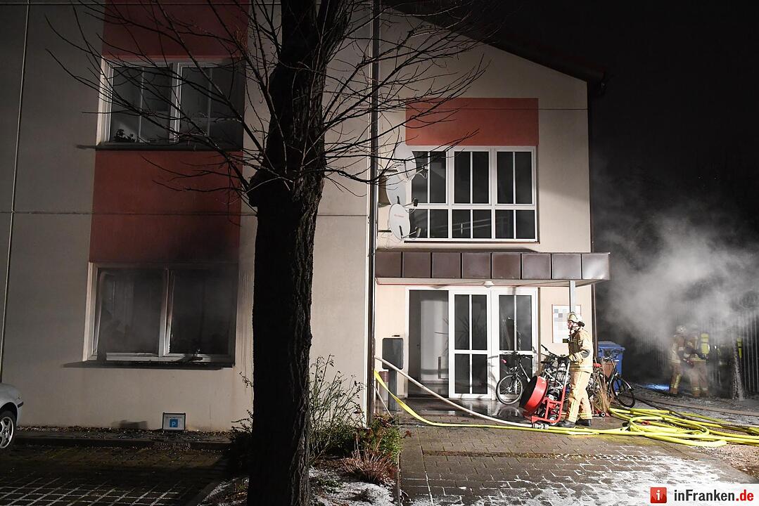 Brand in Gewerbegebiet in Bamberg