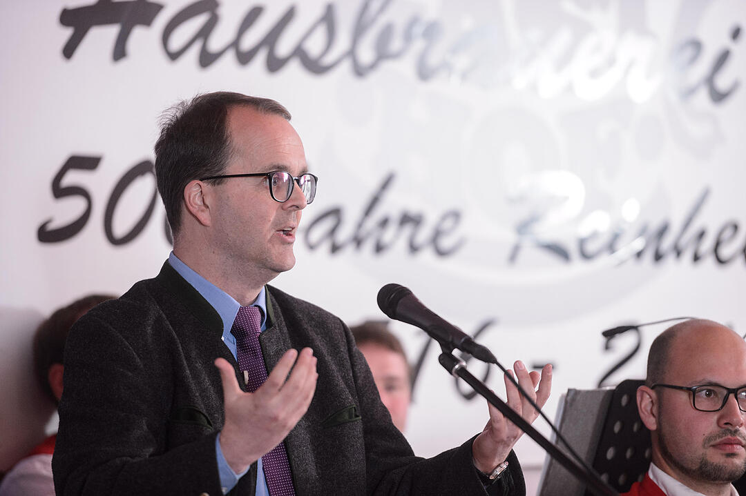 Markus Rinderspacher beim Tag des Bieres