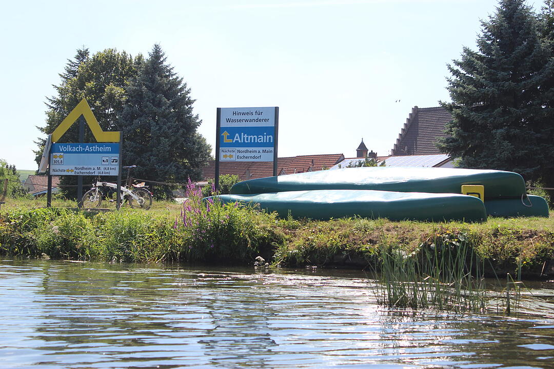 Kanutour auf dem Altmain