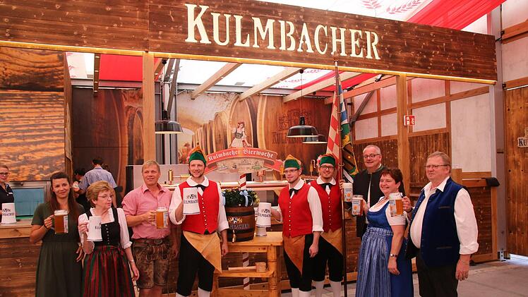 Probeanstich zur Kulmbacher Bierwoche 2019 - die Festwirte. Foto: Jürgen Gärtner