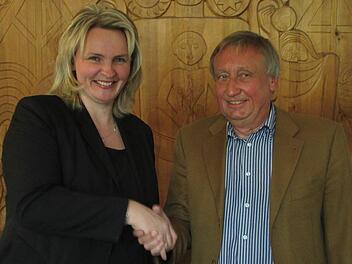 Kathrin Heimann und Paul Steins. Foto: Frank