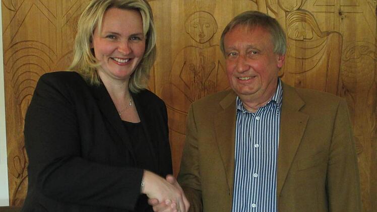 Kathrin Heimann und Paul Steins. Foto: Frank