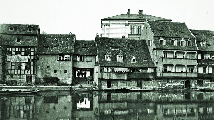 Blick auf die Fischerei zu Beginn des 20. Jahrhunderts.  Foto: Stadtarchiv
