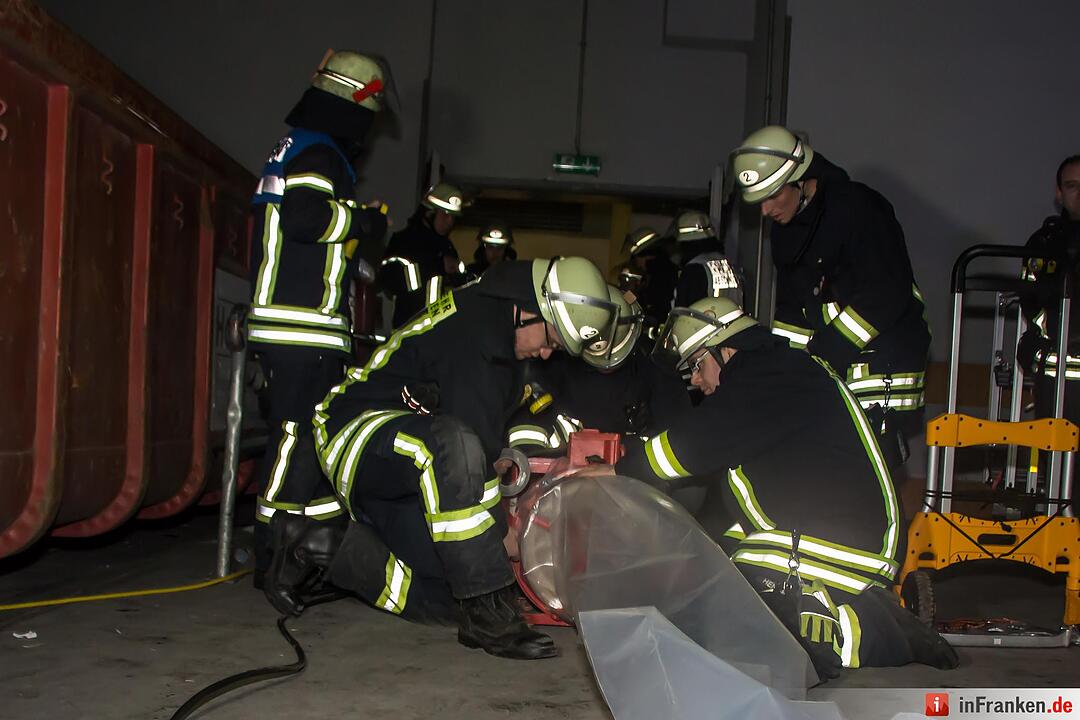 Brand in Erlanger Arcaden