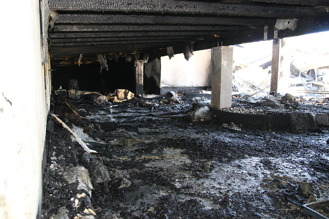 Brand in Marktzeuln - der Tag danach (2)