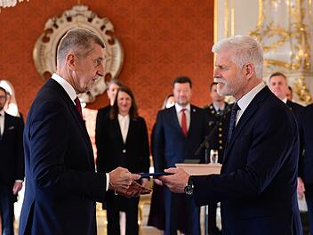 Ernennung des neuen tschechischen Ministerpr&auml;sidenten