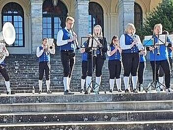 Das Jugendblasorchester Scholz Geroda kommt für sein Abschlusskonzert in die Wandelhalle von Bad Brückenau.