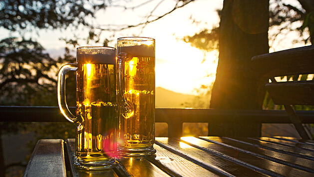 Bier, Biergarten